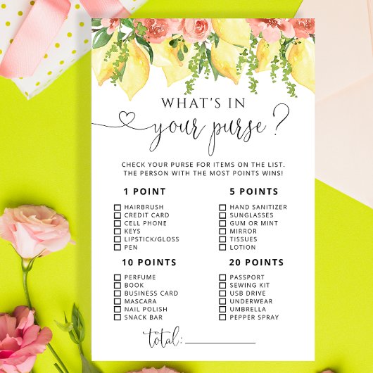 水色レモンフローラあなたの財布ゲームの何