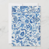 水色レモンマママメーンスクイーズブライダルシャワー 招待状 (裏面)