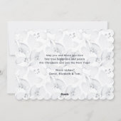 水色ロビンボタニカルフォト シーズンカード (裏面)