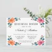 水色ロマンスリハーサルディナー 招待状 (スタンド正面)