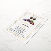 水色ワイン試飲ペアリングワイナリー国 箔招待状 (回転した状態)