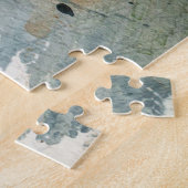 水色ワシ ジグソーパズル (側面)