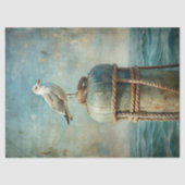 水色ヴィンテージ海海グラルスガル 薄葉紙 (正面)