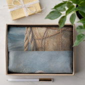 水色ヴィンテージ海海グラルスガル 薄葉紙 (ギフト)