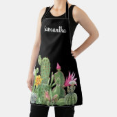 水色乳汁多肉性モノグラム エプロン (インサイチュ)