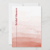 水色分岐勾配和文ブライダルシャワー 招待状 (裏面)