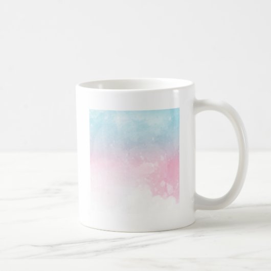 水色勾配グラデーション コーヒーマグカップ (右)