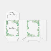 水色多肉性結婚式の引き出物箱 フェイバーボックス (折り畳みなし)