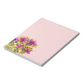 水色彩の鮮やか色のタイム ノートパッド (回転)