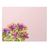 水色彩の鮮やか色メモ帳のタイム ノートパッド (正面)