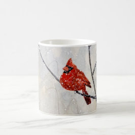 水色彩の鮮やか色（鳥）ショウジョウコウカンチョウマグカップ コーヒーマグカップ