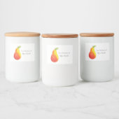 水色梨 フードラベル (ボトル)