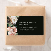 水色植物性エレガント暗黒モダン素質 ラベル (インサイチュ)