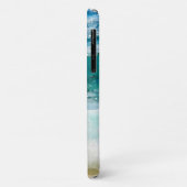 水色海モノグラムのケース – メイトiPhoneケース Case-Mate iPhoneケース (裏面/左)