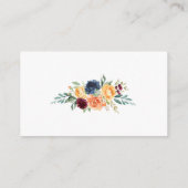 水色混合フローラ結婚緑化登録 エンクロージャーカード (裏面)