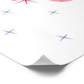 水色番号 ポスター (角)