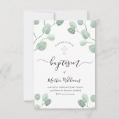 水色真核種バプテスマ 招待状 (正面)