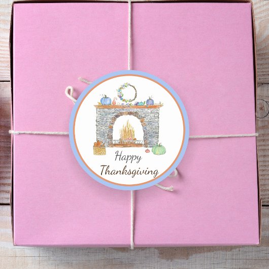 水色秋のデリツカボチャのスパイス、パイ ラウンドシール