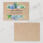 水色素朴多肉性の移動発表 エンクロージャーカード (正面/裏面)