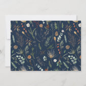 水色結婚の植物性ブルーモダン セーブザデート (裏面)