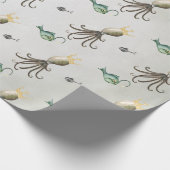 水色航海の ラッピングペーパー (角)