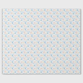 水色航海の ラッピングペーパー (フラット)