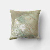 水色色彩の鮮やか抽象芸術 クッション (裏面)