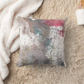 水色色彩の鮮やか抽象芸術 クッション (ブランケット)