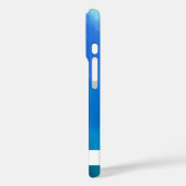 水色芸術的背景 | お名前の大文字と小文字 Case-Mate iPhoneケース (裏面 / 左)