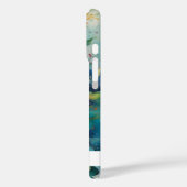 水色芸術的背景 | お名前 Case-Mate iPhoneケース (裏面 / 左)