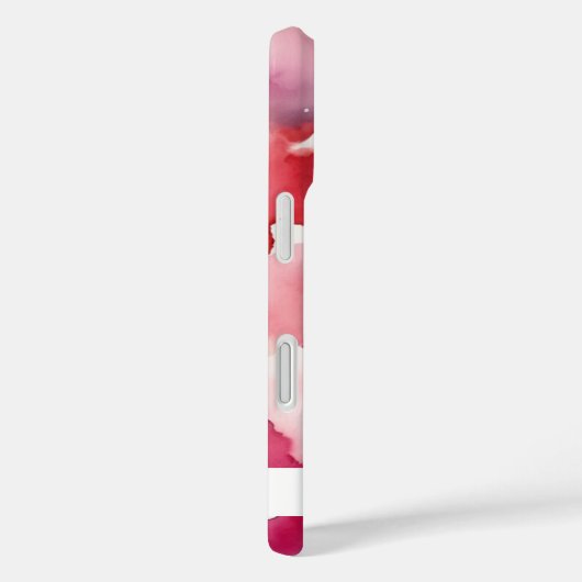 水色芸術的背景 | お名前 Case-Mate iPhoneケース (裏面 / 右)