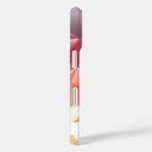 水色芸術的背景 | お名前 Case-Mate iPhoneケース (裏面 / 右)