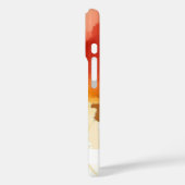 水色芸術的背景 | お名前 Case-Mate iPhoneケース (裏面 / 左)