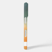 水色芸術的背景 | お名前 Case-Mate iPhoneケース (裏面 / 右)