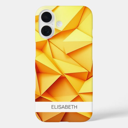 水色芸術的背景 | お名前 Case-Mate iPhoneケース (裏面)