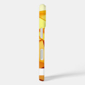 水色芸術的背景 | お名前 Case-Mate iPhoneケース (裏面 / 右)