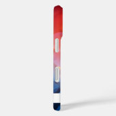 水色芸術的背景 | お名前 Case-Mate iPhoneケース (裏面 / 右)