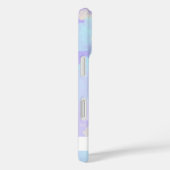 水色芸術的背景 | お名前 Case-Mate iPhoneケース (裏面 / 右)