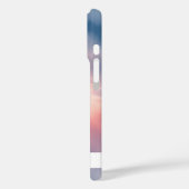 水色芸術的背景 | お名前 Case-Mate iPhoneケース (裏面 / 左)