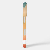 水色芸術的背景 | お名前 Case-Mate iPhoneケース (裏面 / 右)