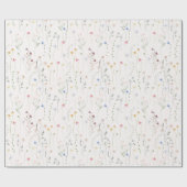 水色草地 ラッピングペーパー (フラット)