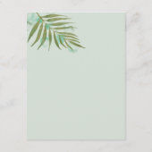 水色葉製04dエンク結婚ロージャカード エンクロージャーカード (裏面)