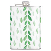 水色葉 フラスク (正面)