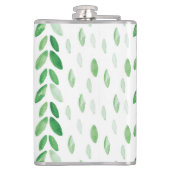 水色葉 フラスク (裏面)