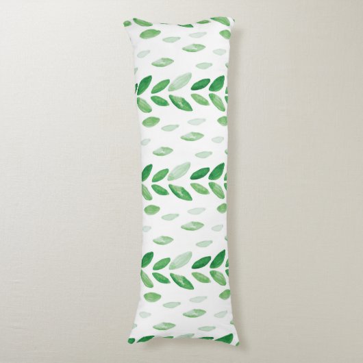 水色葉 ボディピロー (正面縦)