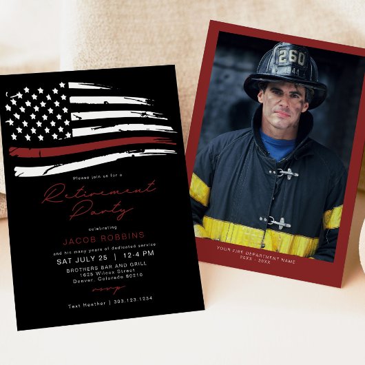 水色薄い赤線フラグ除・売却パーティー 招待状