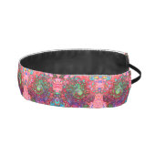 水色赤Groovy抽象芸術レトロ液スワール アスレチックヘッドバンド (右)