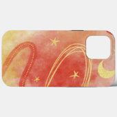 水色銀河系ケース – メイトiPhoneケース Case-Mate iPhoneケース (裏面 (横))