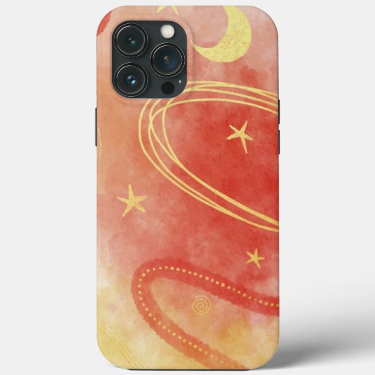 水色銀河系ケース – メイトiPhoneケース Case-Mate iPhoneケース (裏面)