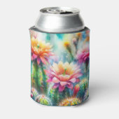 水色顕花多肉質サボテン 缶クーラー (缶裏面)